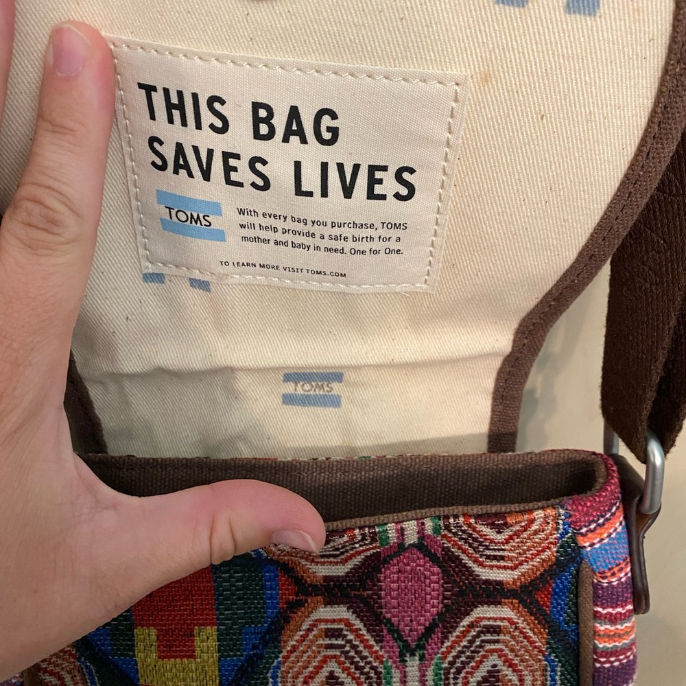 Toms Multicolor Patterned Mini Bag - image 2